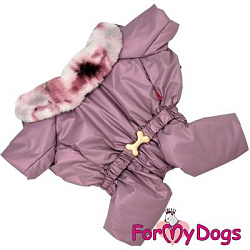 FOR MY DOGS Комбинезон пурпурный для девочек р-р 12